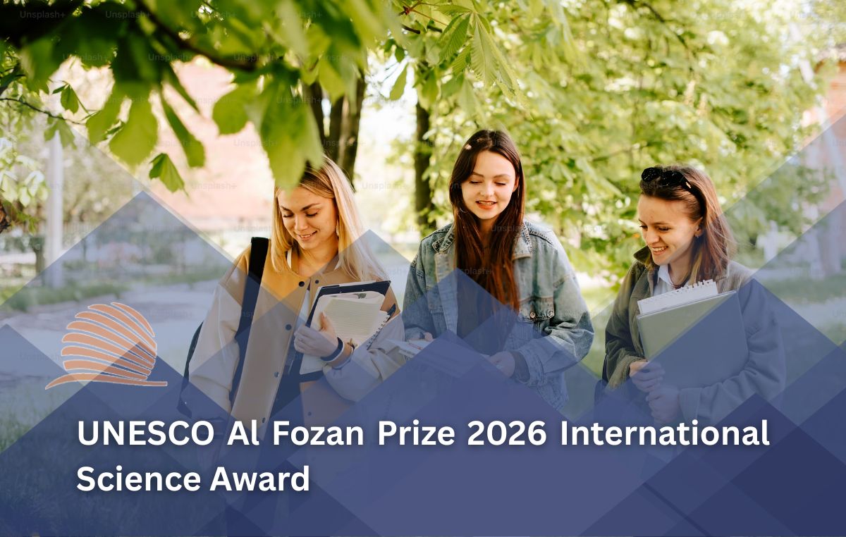UNESCO Al Fozan International Prize 2026 Global Award for Young Scientists